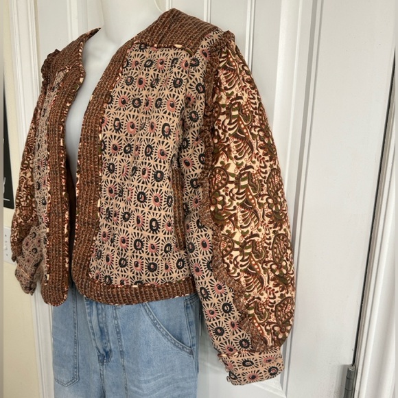 Free People Jackets & Blazers - Free People Bohemian Bomber Jacket